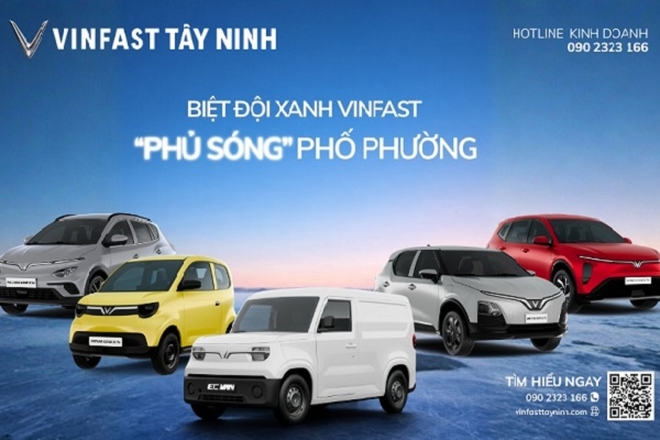 Biệt Đội VinFast Green Giải Pháp Di Chuyển Xanh Tại Tây Ninh