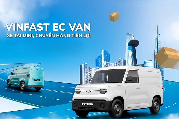 Đánh giá chi tiết VinFast EC Van – Dòng xe vận tải điện tiên phong, dễ dàng sở hữu tại Củ Chi qua VinFast Trảng Bàng