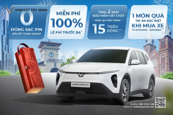 Đầu Tư Thông Minh - Bền Vững Với Giá Lăn Bánh Cạnh Tranh Của Vinfast Limo Green Tại VinFast Tây Ninh