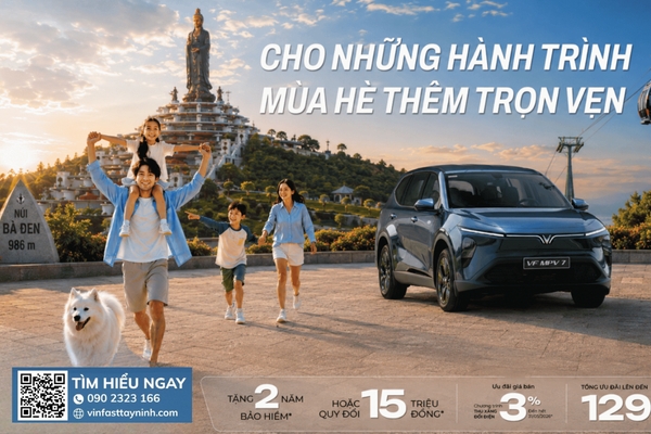 Giá lăn bánh VinFast VF MPV 7 tại Tây Ninh mới nhất 2026 