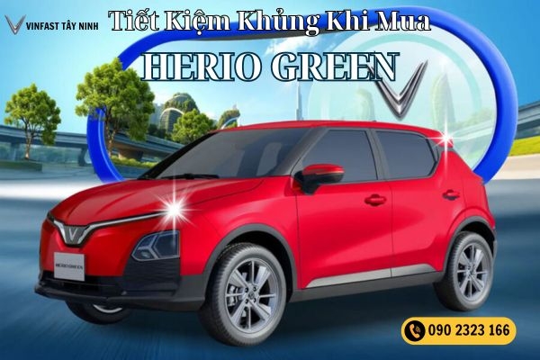 VinFast Herio Green - Sở Hữu Dễ Dàng, Ưu Đãi Hấp Dẫn Tại VinFast Tây Ninh