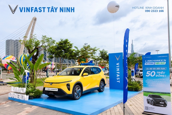 Limo Green – Xe điện 7 chỗ tiết kiệm vượt trội, lựa chọn thông minh tại VinFast Tây Ninh