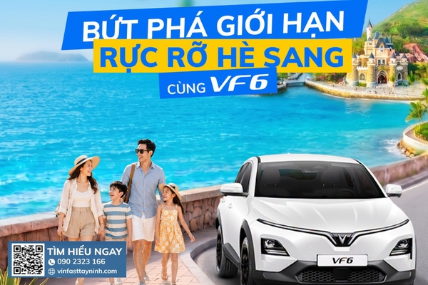 Mùa hè vi vu cùng VinFast VF 6 – An tâm hơn với hơn 20 tính năng ADAS