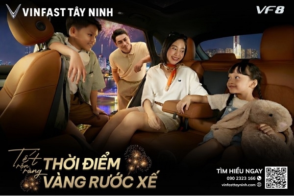 Tết Rộn Ràng – Thời Điểm Vàng Rước VinFast VF 8 Tại Tây Ninh