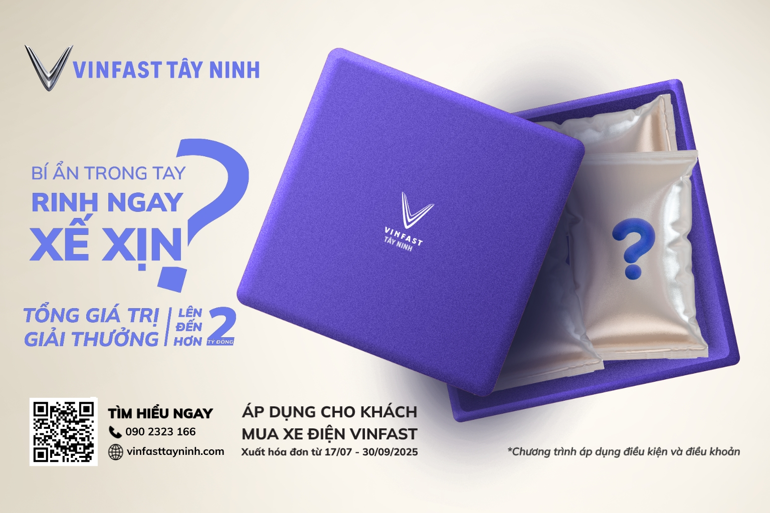 Thể lệ chương trình khuyến mại “Bí Ẩn Trong Tay – Rinh Ngay Xế Xịn”