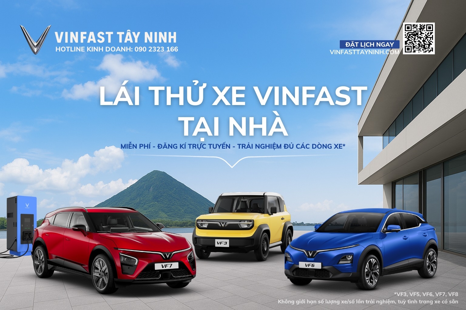 Trải Nghiệm Lái Thử Xe Điện VinFast Miễn Phí Tại Tây Ninh, Trảng Bàng, Gò Dầu, Củ Chi – VinFast Mang Xe Đến Tận Nhà