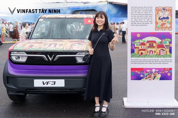 VF 3 VinFast tại Tây Ninh – Giá tốt, nhiều ưu đãi, xe điện quốc dân đáng mua nhất