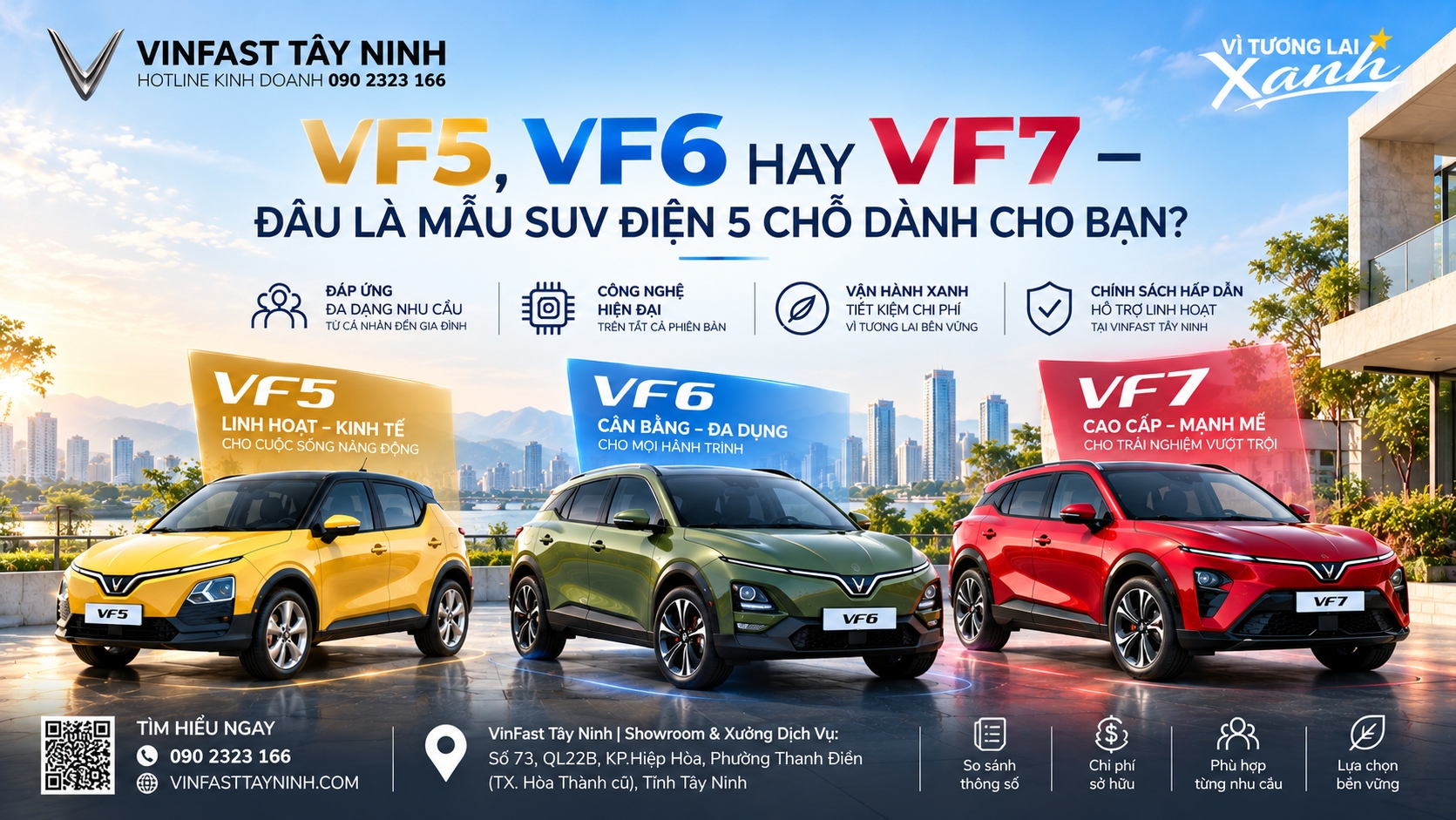 VF 5, VF 6 Hay VF 7 – Đâu Là Mẫu SUV Điện 5 Chỗ Dành Cho Bạn?