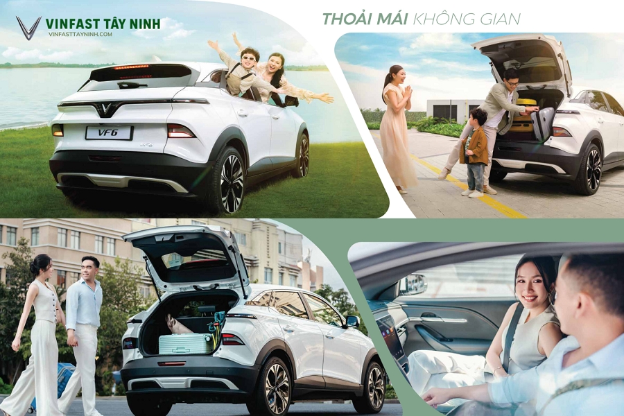 VF 6 – SUV điện thông minh lý tưởng cho gia đình và dịch vụ tại Tây Ninh