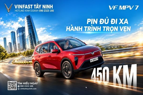 VF MPV 7 Đỏ Tây Ninh Sẵn Giao Ngay – Hợp Mệnh Hỏa, Mệnh Thổ