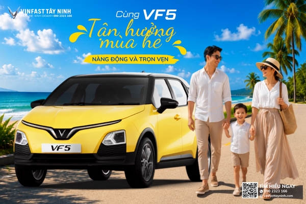 Vì Sao VinFast VF5 Là Mẫu SUV Điện Đáng Mua Nhất Cho Gia Đình Trẻ?