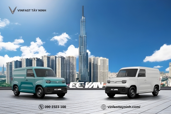 VinFast EC Van – Xe Ô Tô Điện Tiên Phong Trong Dòng Xe Dịch Vụ Cho Người Dân Củ Chi