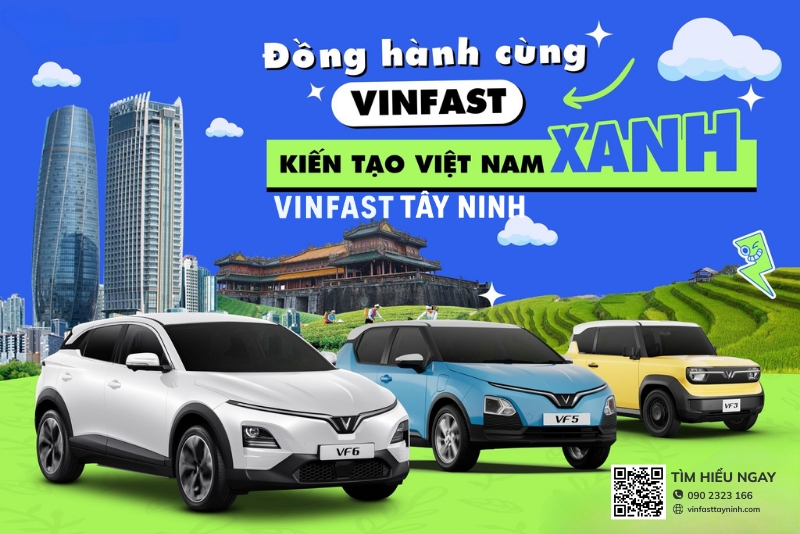 VinFast Tây Ninh – Hành Trình Xanh Bắt Đầu Từ Một Lựa Chọn Di Chuyển Thông Minh