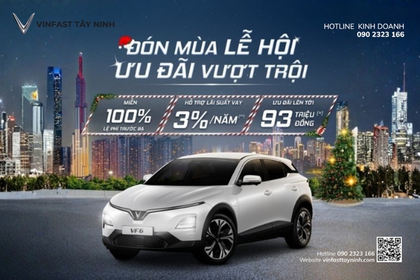 VinFast VF 5 – Lựa chọn xe điện đô thị tin dùng hàng đầu tại Tây Ninh