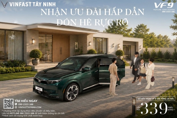 VinFast VF9 Sang Trọng, Thông Minh: Những Chi Tiết Làm Nên Sự Khác Biệt 2026 | VinFast Tây Ninh